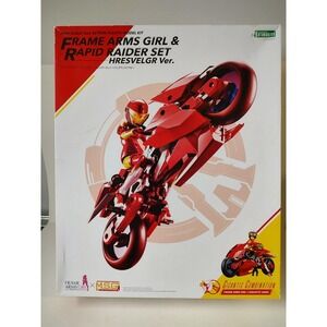Kotobukiya Frame Arms Girl Rapid Raider set model plus extras